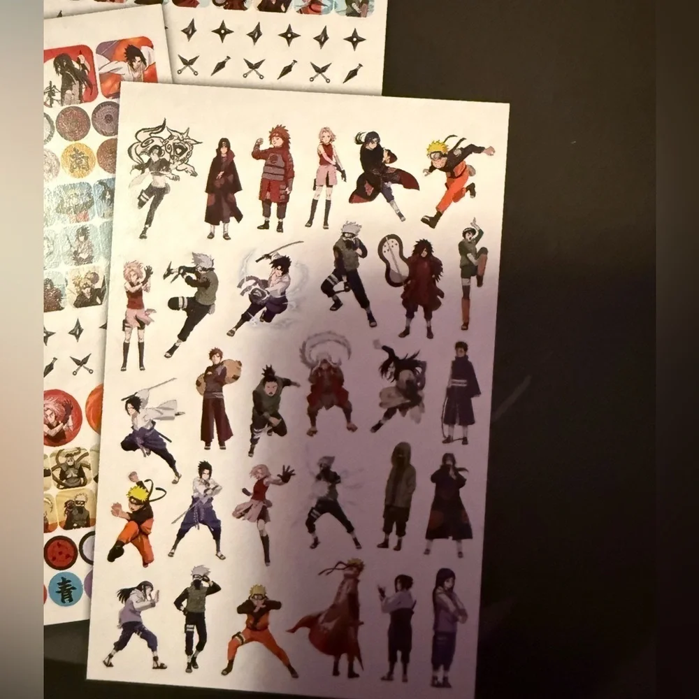 Naruto Shippuden poster and sticker books set
